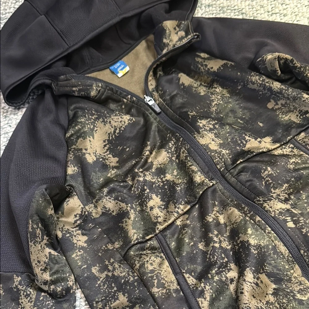 Like New Boys‎ Old Navy Techie Fleece Camo Zip Hoodie